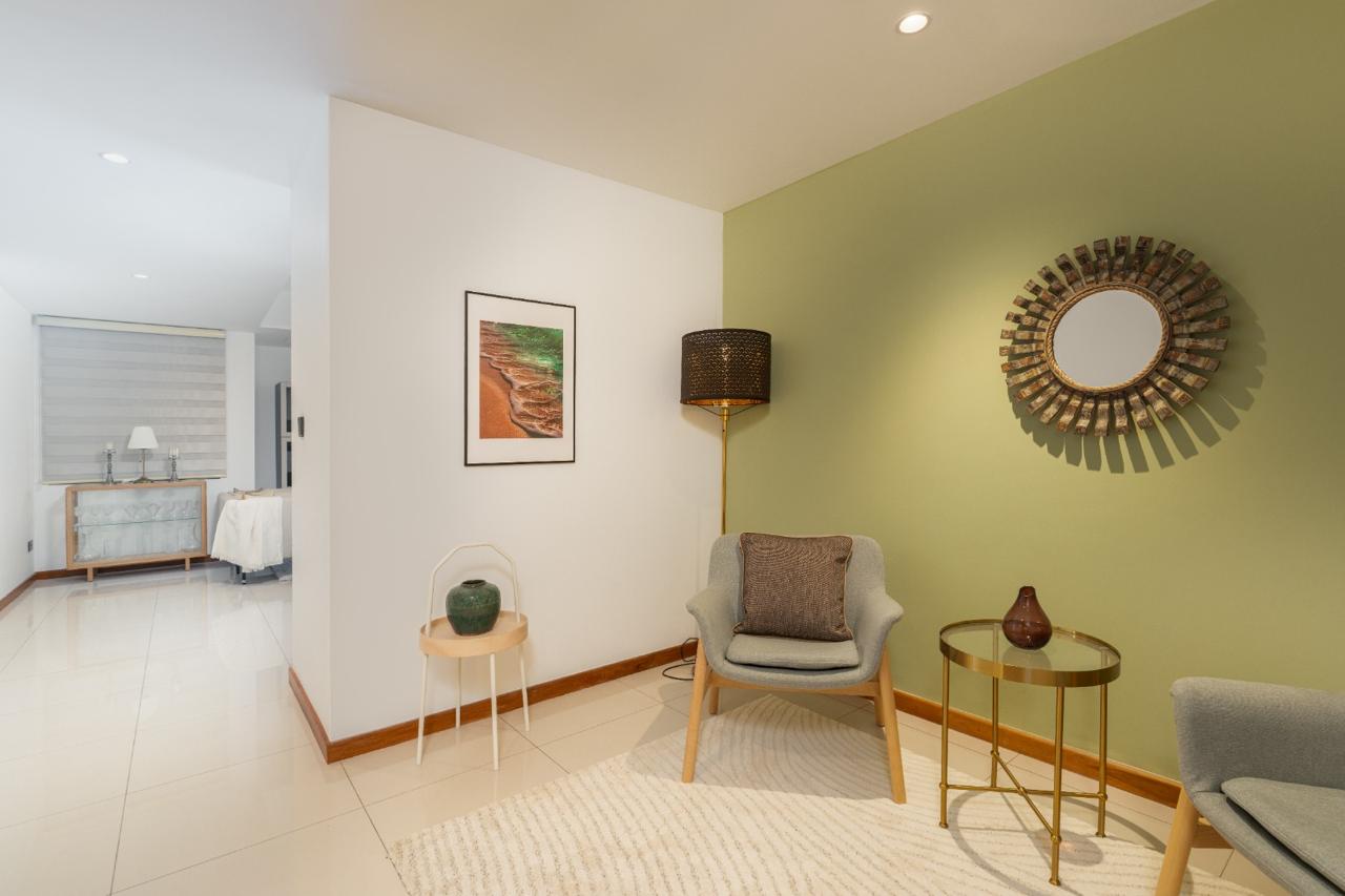 Living room accent corner